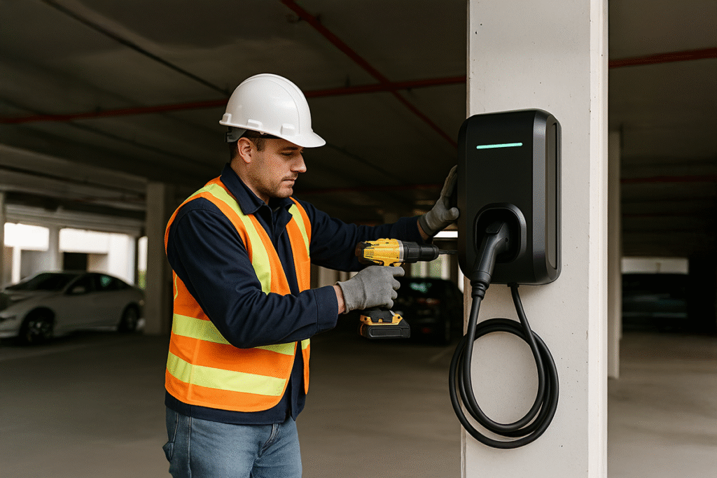 Peut-on installer une borne de recharge dans une PME ?