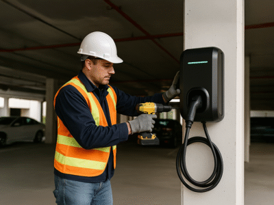 Peut-on installer une borne de recharge dans une PME ?