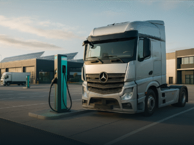 Peut-on recharger un poids lourd électrique partout en France ?