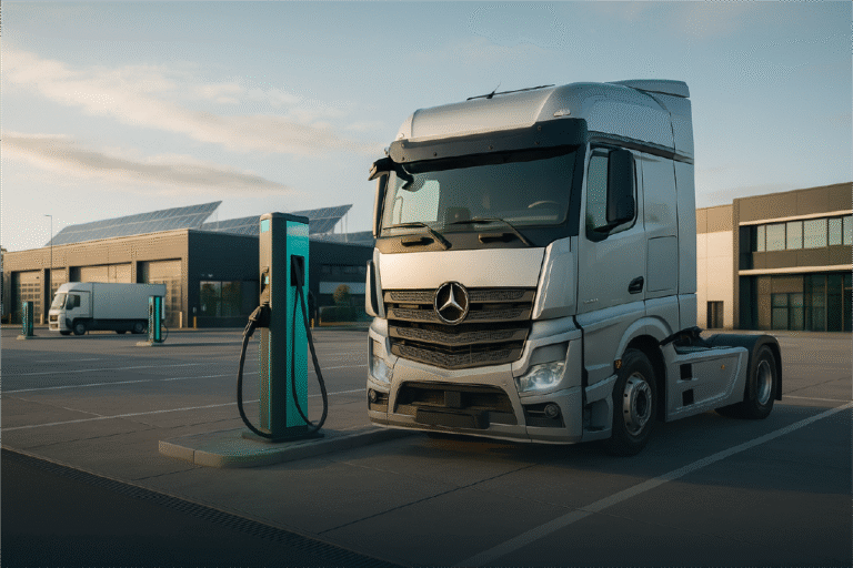 Peut-on recharger un poids lourd électrique partout en France ?