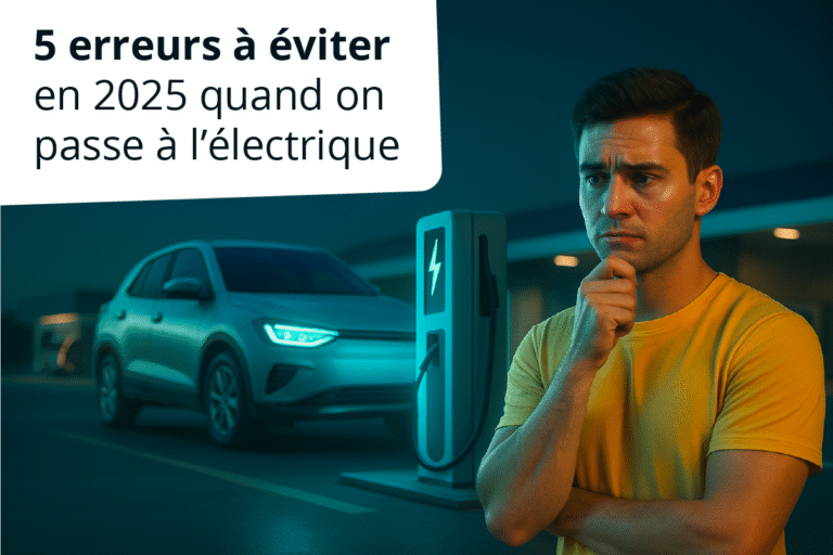 5 erreurs à éviter en 2025 quand on passe à l’électrique