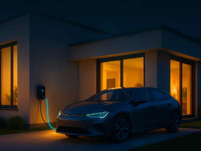 Combien coûte vraiment la recharge d’une voiture électrique chez soi ?
