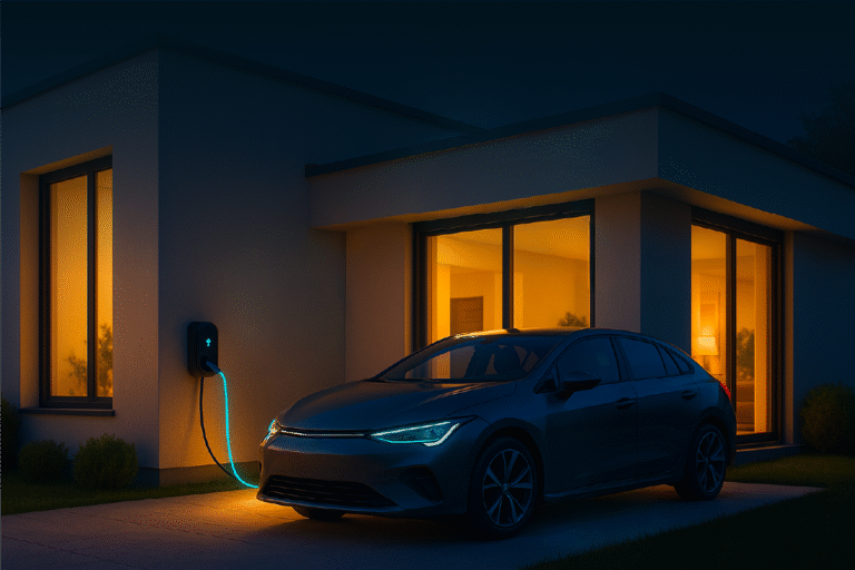 Combien coûte vraiment la recharge d’une voiture électrique chez soi ?