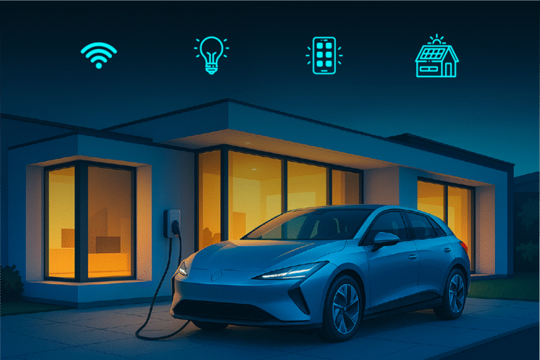 Voiture électrique et maison connectée, un duo qui se parle déjà