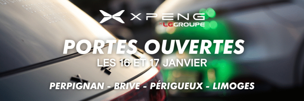 Portes Ouvertes XPENG : deux jours pour tester le futur de la mobilité