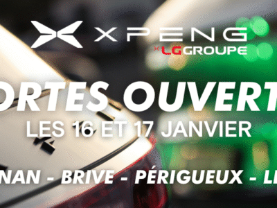 Portes Ouvertes XPENG : deux jours pour tester le futur de la mobilité
