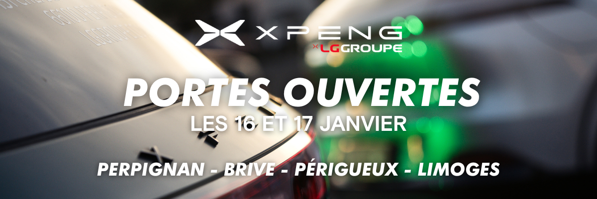 Portes Ouvertes XPENG : deux jours pour tester le futur de la mobilité