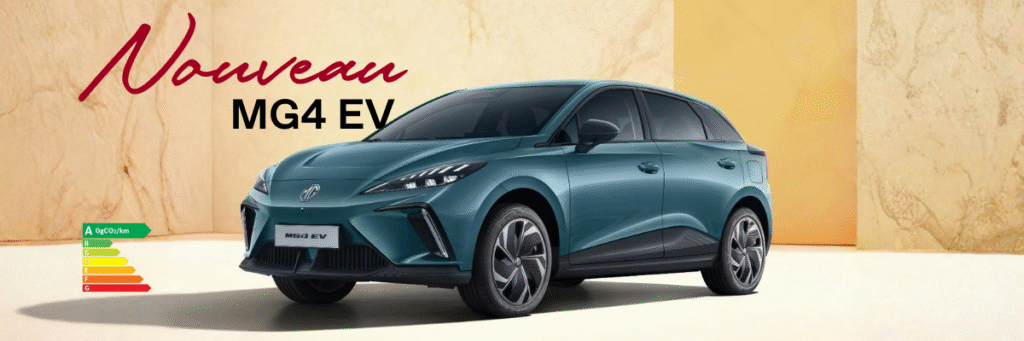 Nouvelle MG4 EV : la compacte électrique de MG évolue en 2026