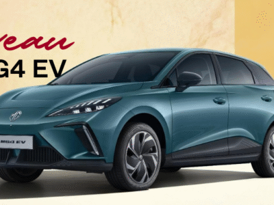 Nouvelle MG4 EV : la compacte électrique de MG évolue en 2026