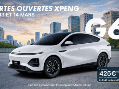 XPENG ouvre ses portes pour découvrir le G6