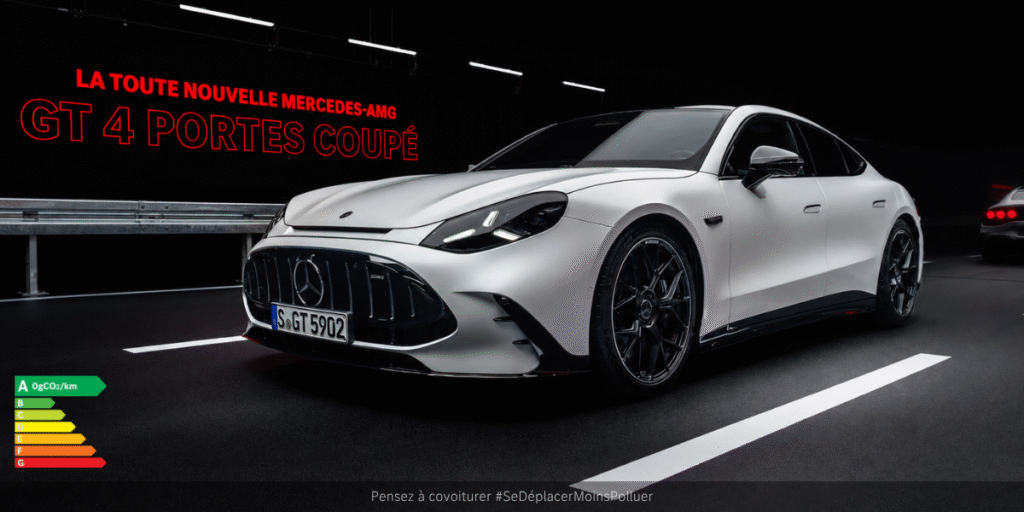 Mercedes-AMG GT Coupé 4 Portes : la performance électrique entre dans une nouvelle dimension