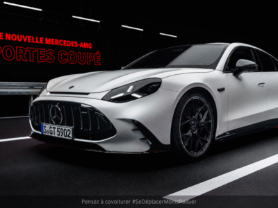 Mercedes-AMG GT Coupé 4 Portes : la performance électrique entre dans une nouvelle dimension