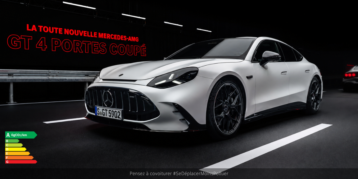 Mercedes-AMG GT Coupé 4 Portes : la performance électrique entre dans une nouvelle dimension