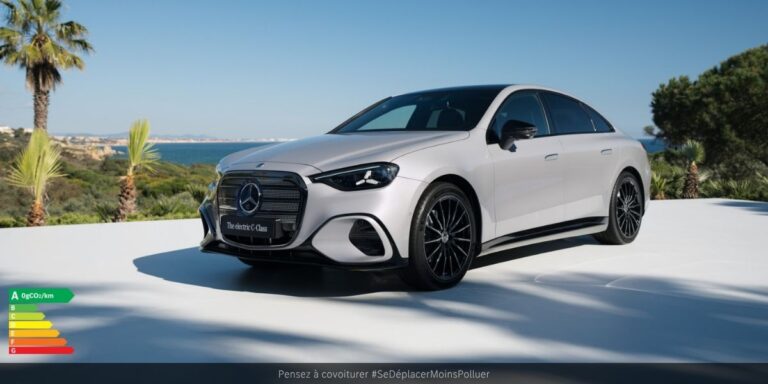 Nouvelle Mercedes-Benz Classe C électrique : l’élégance entre dans une nouvelle ère
