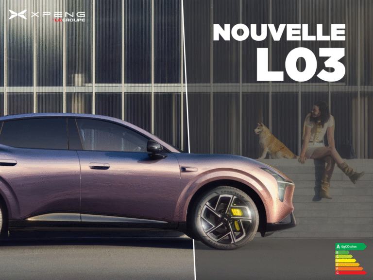 XPENG L03 : le nouveau SUV Coupé électrique dans le Groupe LG